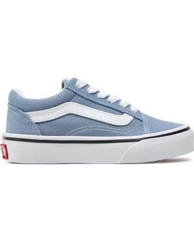 Sapatos de Menina e Menino VANS OFF THE WALL ZAPATILLAS VANS OLD SKOOL PARA NINOS UNISEX EN COLOR AZUL AZUL