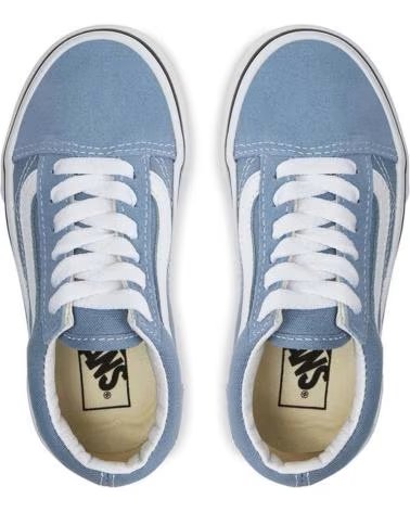 Sapatos de Menina e Menino VANS OFF THE WALL ZAPATILLAS VANS OLD SKOOL PARA NINOS UNISEX EN COLOR AZUL AZUL