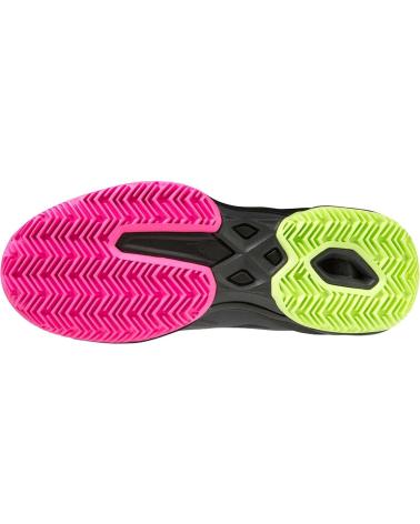 MIZUNO WAVE EXCEED LIGHT PADEL W BLACK NEON PINK SNEAKERS ROSA