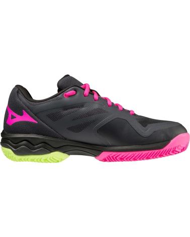 MIZUNO WAVE EXCEED LIGHT PADEL W BLACK NEON PINK SNEAKERS ROSA