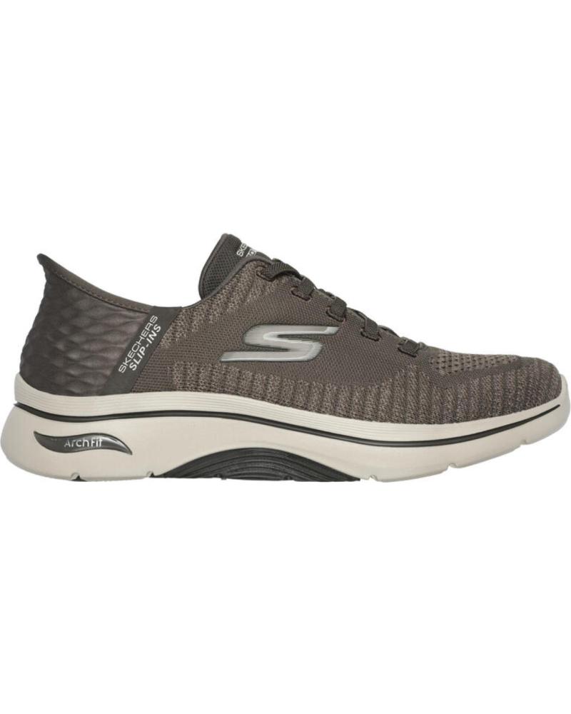 Sportif pour Homme SKECHERS GO WALK ARCH FIT 2 0 GRAND SELECT 216601-TPE TAUPE