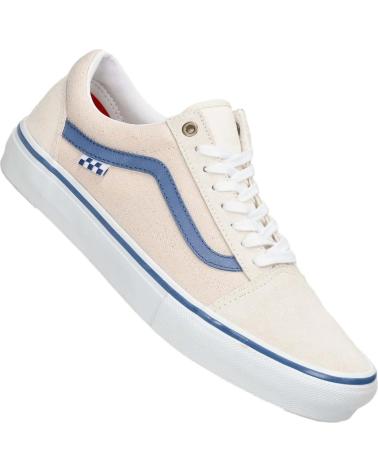 Scarpe sport per Uomo VANS OFF THE WALL ZAPATILLAS VANS SKATE OLD SKOOL RAW CANVAS BEIGE