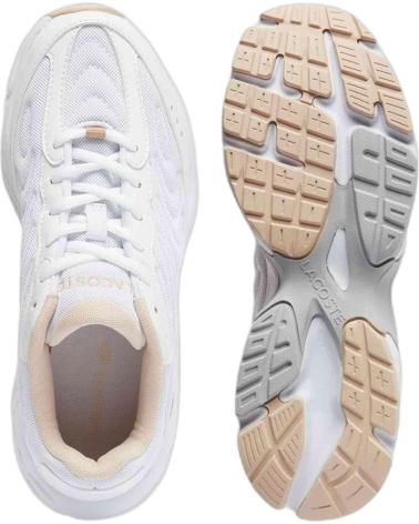 Sneaker für Damen LACOSTE ZAPATILLAS ATHLEISURE SNKR FEMME PARA MUJER EN COLOR BLANCO