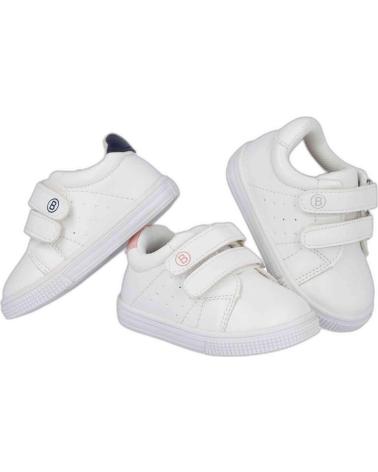 Esportes  de Menino BUBBLE BOBBLE ZAPATILLAS LRA1855 PARA NINOS EN COLOR BLANCO