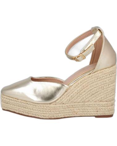 Zapatos de cuña per Donna L&R SHOES LR SHOES 5119 ALPARGATAS DE ESPARTO PARA MUJER ORO