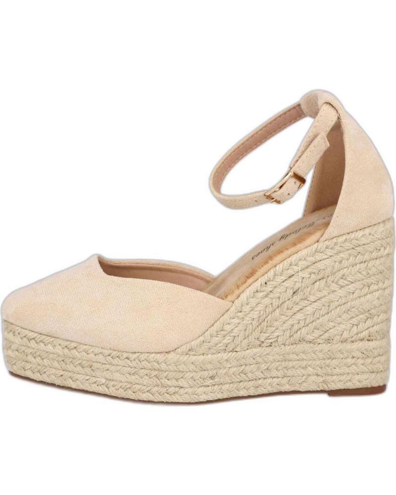 Sandali per Donna L&R SHOES LR SHOES 5119 ALPARGATAS DE ESPARTO PARA MUJER BEIGE
