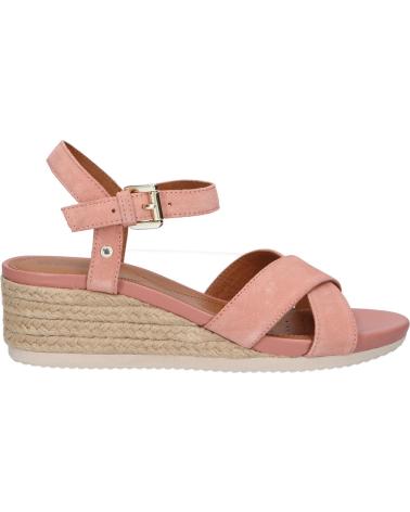 Woman Sandals GEOX D02HHC 00022 D ISCHIA CORDA C7781 SALMON