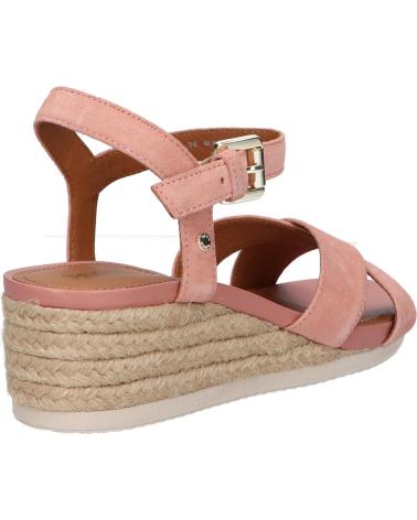 Woman Sandals GEOX D02HHC 00022 D ISCHIA CORDA C7781 SALMON