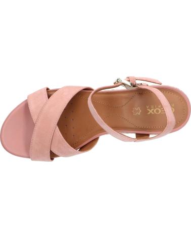Woman Sandals GEOX D02HHC 00022 D ISCHIA CORDA C7781 SALMON