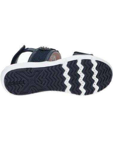 Sandali per Bambina GEOX J15DUI 0BCEW J SANDAL DEAPHNE GIR C4002 NAVY AZUL