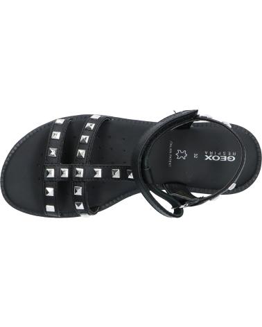 Sandalias de Niña GEOX J2535I 000BC J S KARLY C9999 BLACK