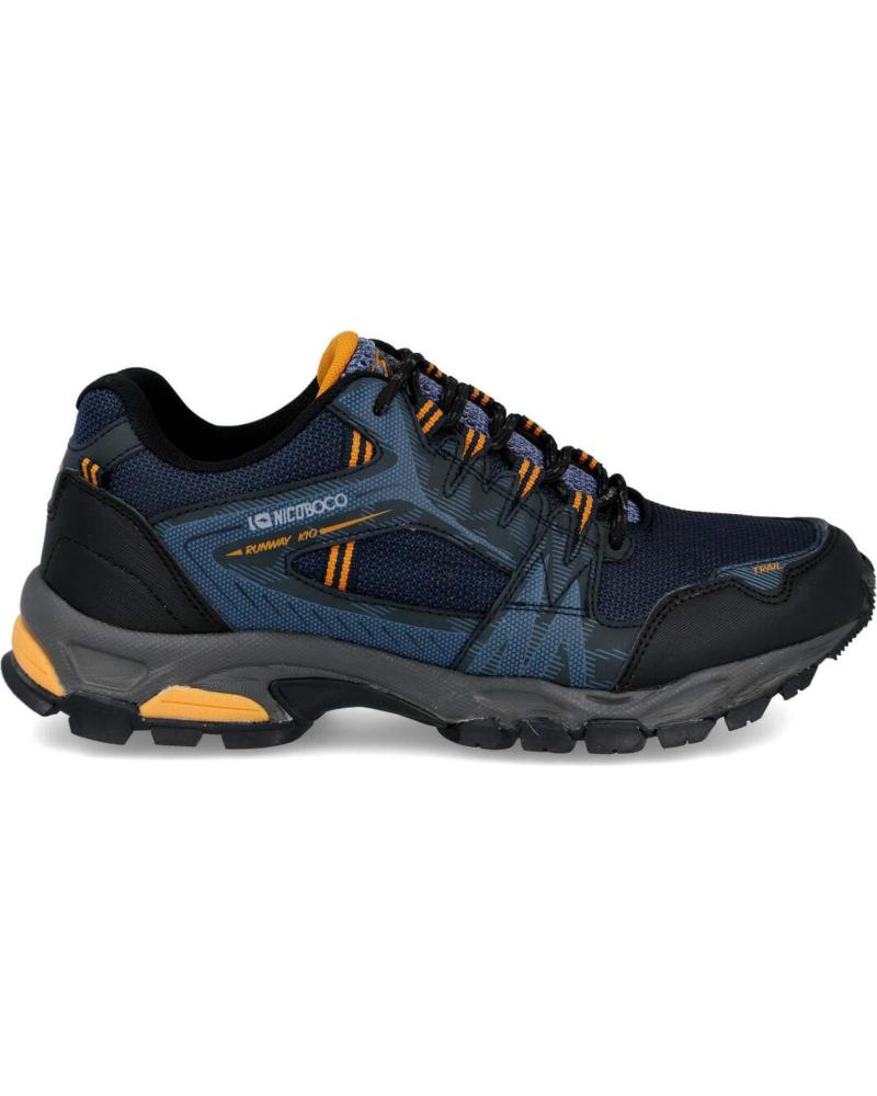 Man Trainers NICOBOCO ZAPATILLAS MD37-406-010 PARA HOMBRE EN COLOR AZUL