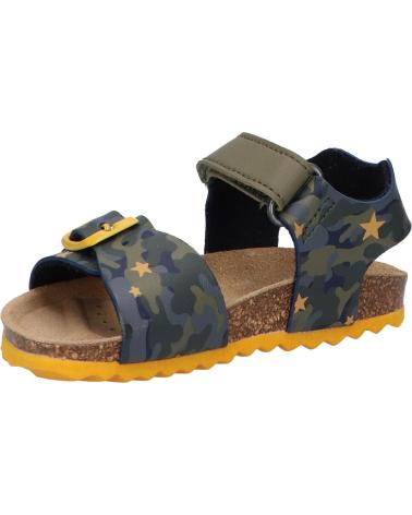 GEOX B922QA 00454 B SANDAL CHALKI SAGE-OCHREYELLOW C3375