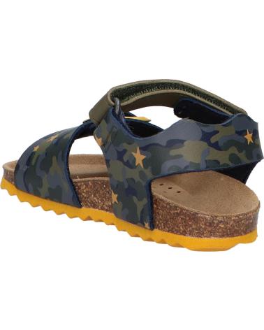 GEOX B922QA 00454 B SANDAL CHALKI SAGE-OCHREYELLOW C3375