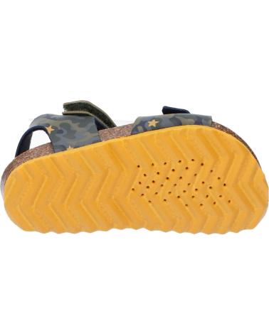 GEOX B922QA 00454 B SANDAL CHALKI SAGE-OCHREYELLOW C3375