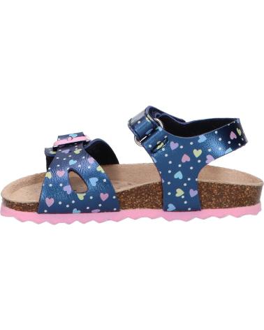 Sandálias de Menina geox B922RA 000NF B SANDAL CHALKI C0694 NAVY-PINK