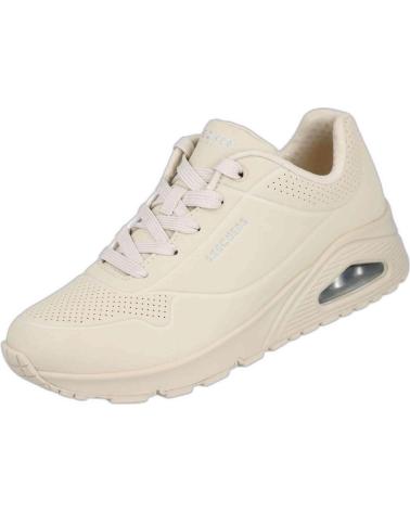 Woman Trainers SKECHERS 73690 UNO - STAND ON AIR BEIGE
