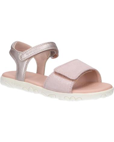 girl Sandals GEOX J028ZA 0MANF J SANDAL HAITI C8172 LT ROSE