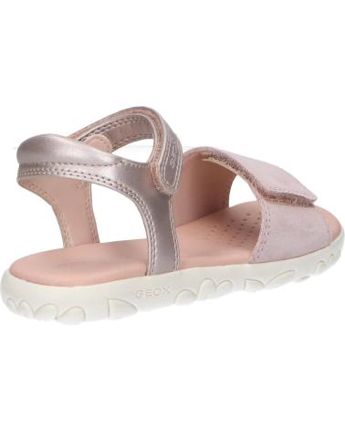 girl Sandals GEOX J028ZA 0MANF J SANDAL HAITI C8172 LT ROSE