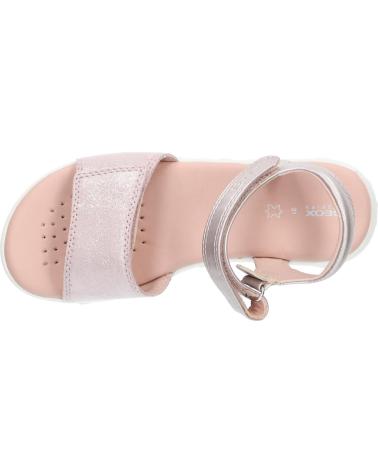 girl Sandals GEOX J028ZA 0MANF J SANDAL HAITI C8172 LT ROSE