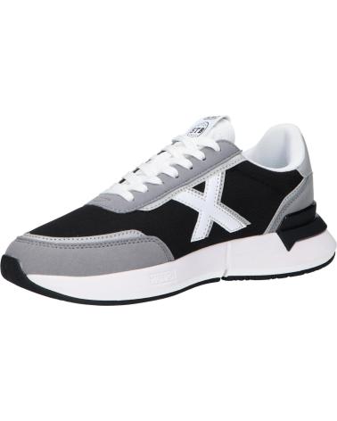 Deportivas de Hombre MUNICH ZAPATILLAS VERSUS 97 BLANCAS GRIS 4173097 CASUAL HOMBR NEGRO