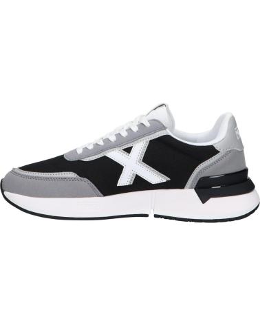 Deportivas de Hombre MUNICH ZAPATILLAS VERSUS 97 BLANCAS GRIS 4173097 CASUAL HOMBR NEGRO
