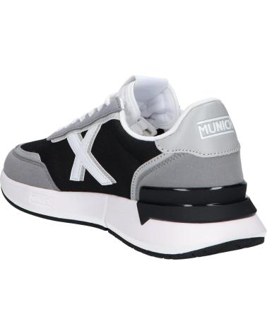 Deportivas de Hombre MUNICH ZAPATILLAS VERSUS 97 BLANCAS GRIS 4173097 CASUAL HOMBR NEGRO