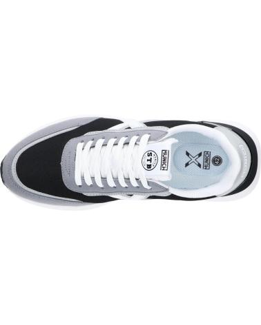 Deportivas de Hombre MUNICH ZAPATILLAS VERSUS 97 BLANCAS GRIS 4173097 CASUAL HOMBR NEGRO