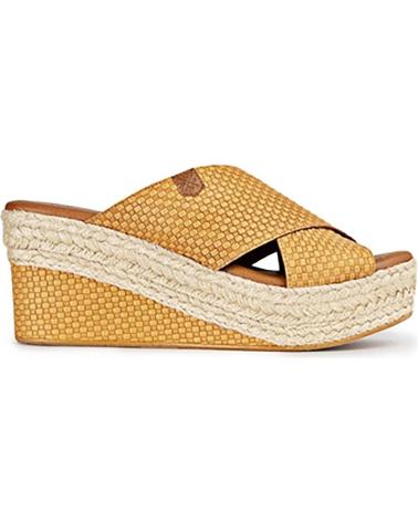 Sandali per Donna POPA SANDALIAS CUNA BAJA ALBUFERA PARA MUJER EN COLOR MARRON