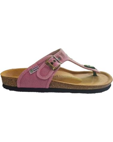 Sandálias de Mulher NATURAL WORLD SANDALIAS ECO DORIAN PARA MUJER EN COLOR ROSA