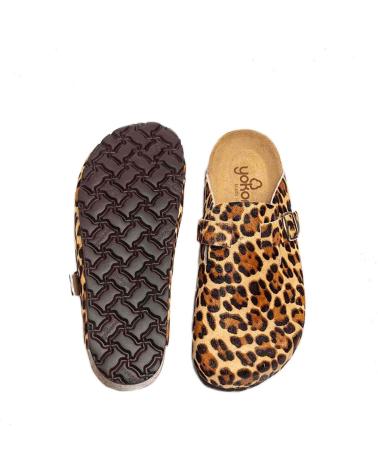 Zoccoli-De-Mujer-YOKONO-ZUECOS-LEOPARDO-PARA-MUJER-EN-COLOR-MULTICOLOR