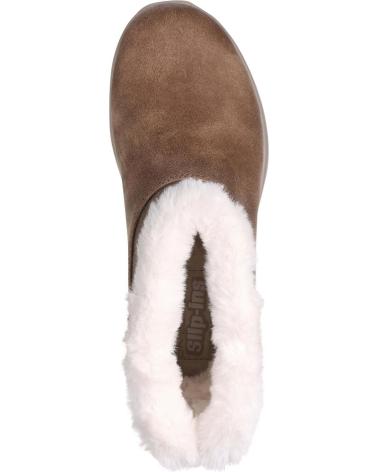 Mid-Boots-De-Mujer-SKECHERS-BOTINES-SLIP-INS-ON-THE-GO-JOY-COZY-DREAM-PARA-MUJER-EN-COLO-MARRON