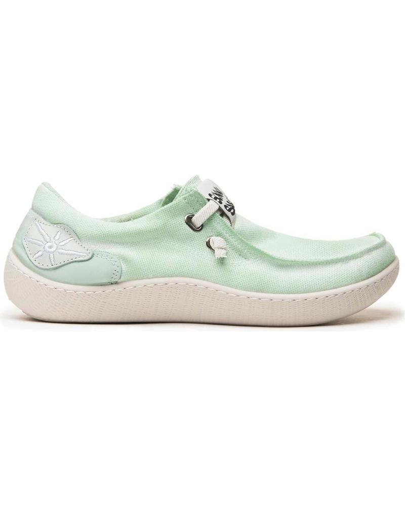Mocassini per Donna SUNNI SABBI ZAPATILLAS KIKAI PARA MUJER EN COLOR VERDE