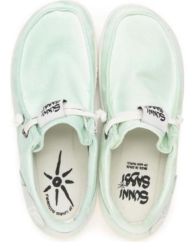 Mocassini per Donna SUNNI SABBI ZAPATILLAS KIKAI PARA MUJER EN COLOR VERDE