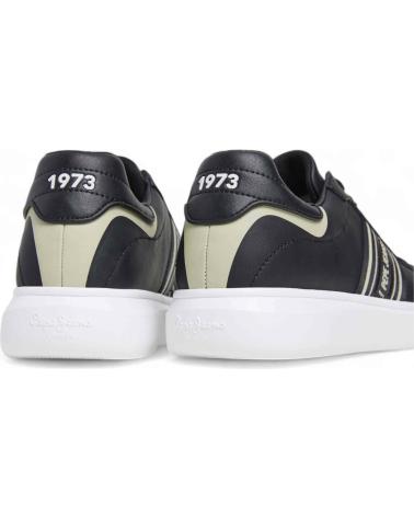 Sneaker-De-Hombre-PEPE-JEANS-ZAPATILLAS-KENTON-COURT-PARA-HOMBRE-EN-COLOR-NEGRO