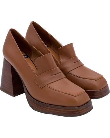 Mocassini per Donna ANGEL ALARCON MOCASINES TULAR PARA MUJER EN COLOR MARRON