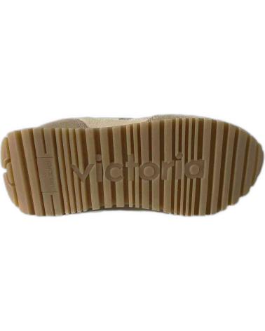 SNEAKERS VICTORIA VIENTO NYLON SCAMOSCIATO BEIGE 1157107 BEIGE