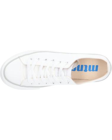 Baskets-décontractées-pour-femmes-MTNG-60173-I222---CANVAS-BLANCO