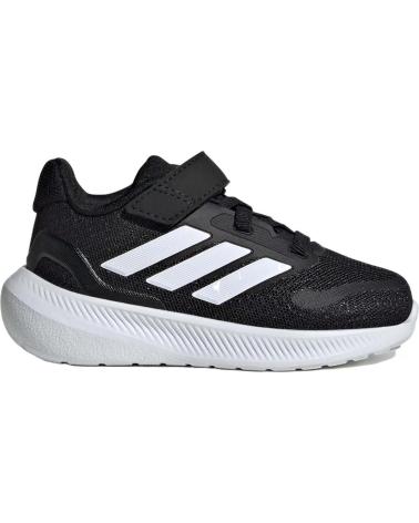 Deportivas de Niña y Niño ADIDAS MODELO RUNFALCON 5 EL I PARA KI NEGRO