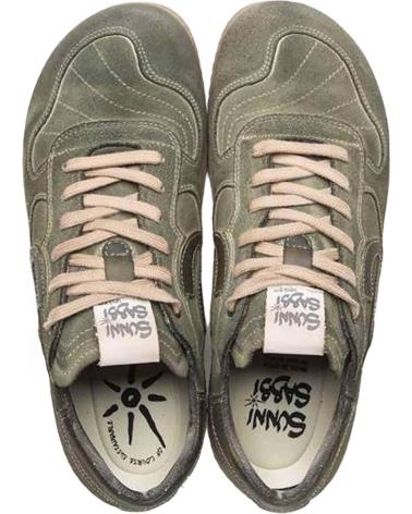 Sneaker für Herren SUNNI SABBI ZAPATILLAS TEKARI 017 PARA HOMBRE EN COLOR VERDE