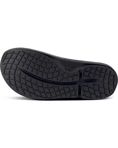 Zehansandalen für Damen OOFOS SANDALIAS OOAHH PARA UNISEX EN COLOR NEGRO