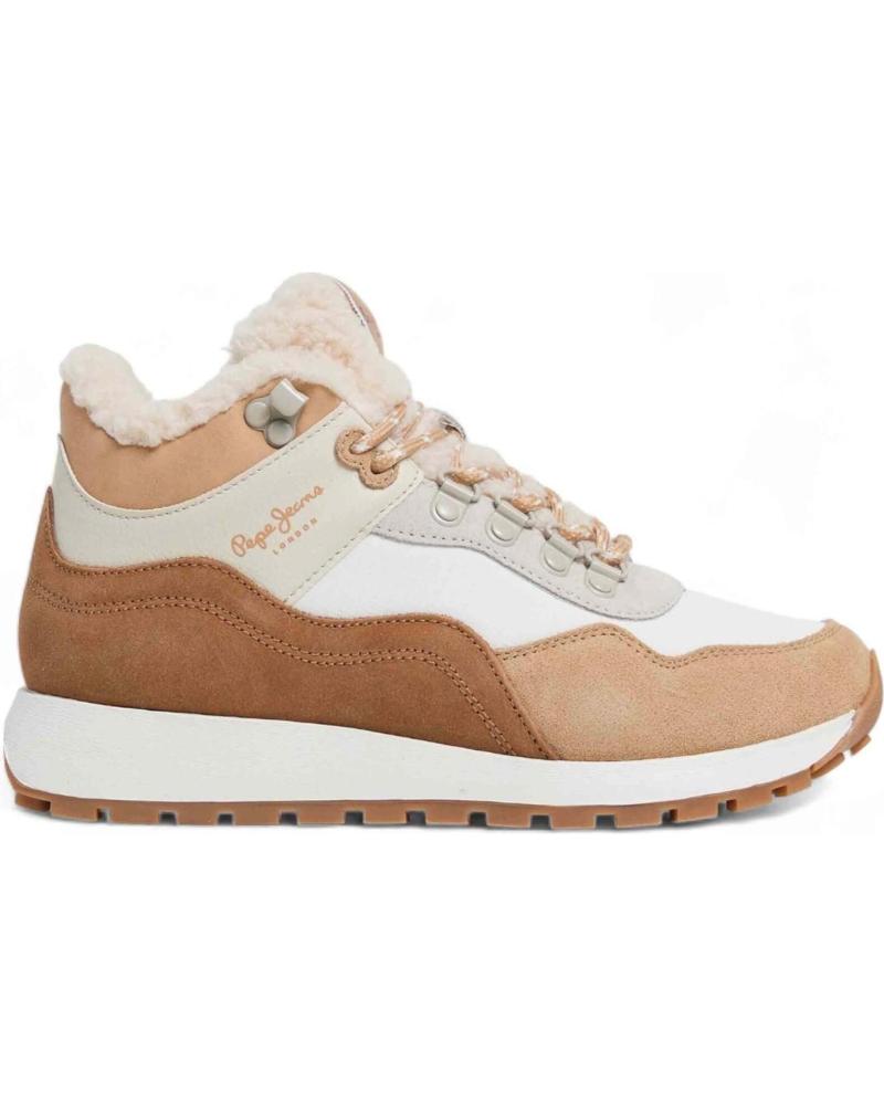 Sportschuhe für Damen PEPE JEANS ZAPATILLAS DEAN CURVE PARA MUJER EN COLOR BLANCO BLANCO