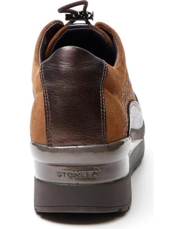 Zapatillas deporte de Mujer STONEFLY ZAPATILLAS PIEL CONFORT COCOA BROWN