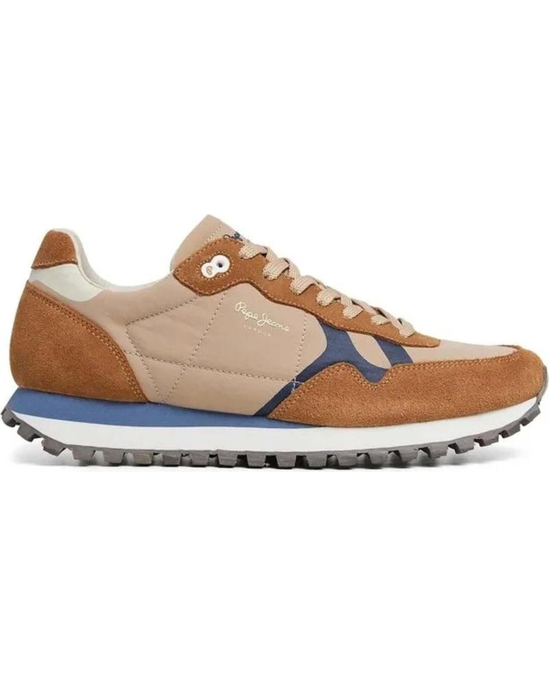 Deportivas de Hombre PEPE JEANS ZAPATILLAS BRIT-ON PRINTS CAMEL