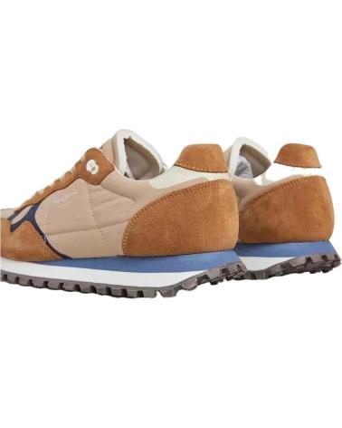 Deportivas de Hombre PEPE JEANS ZAPATILLAS BRIT-ON PRINTS CAMEL