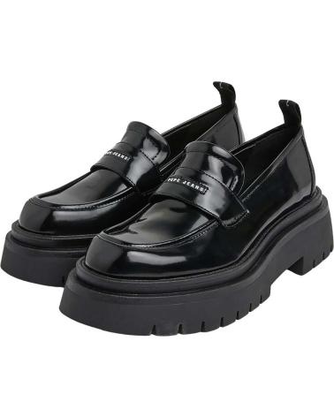 Mocasines de Mujer PEPE JEANS MOCASINES QUEEN OXFORD PARA MUJER EN COLOR NEGRO