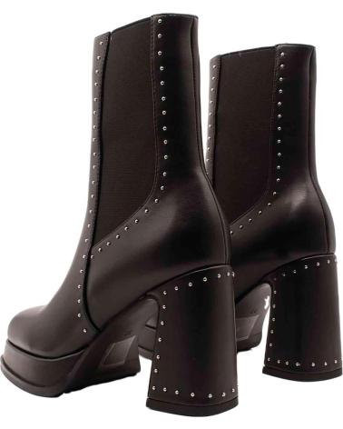 Boots für Damen NOA HARMON BOTIN VESTIR SINTETICO CON TACON Y PLATAFORMA NEGRO