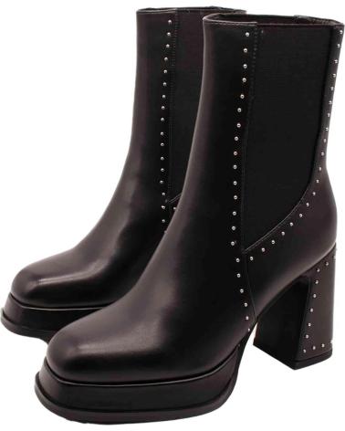 Boots für Damen NOA HARMON BOTIN VESTIR SINTETICO CON TACON Y PLATAFORMA NEGRO