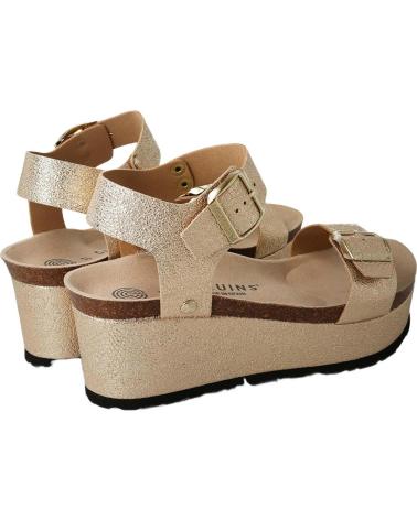 Sandali per Donna GENUINS SANDALIAS BILBAO VEGAN PARA MUJER EN COLOR DORADO