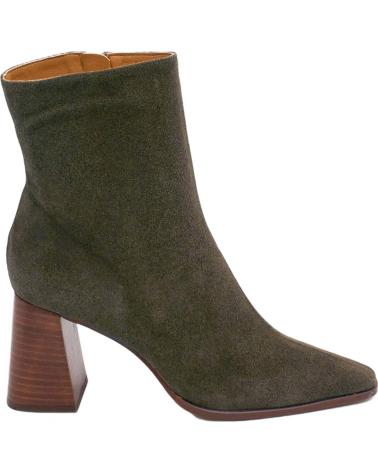 Bottes pour Femme ANGEL ALARCON BOTINES TRIMIA PARA MUJER EN COLOR VERDE